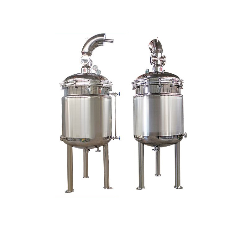 Stainless steel distillation tank for essential oils