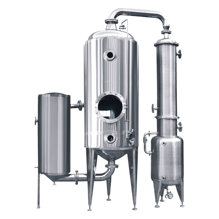 Single effect vacuum concentration tank