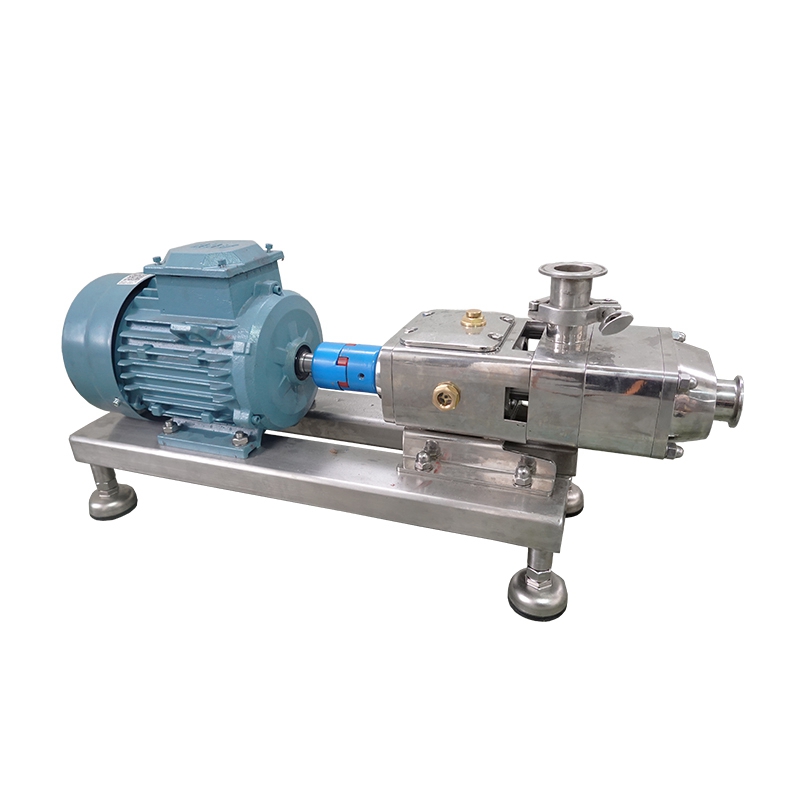 Twin screw pump