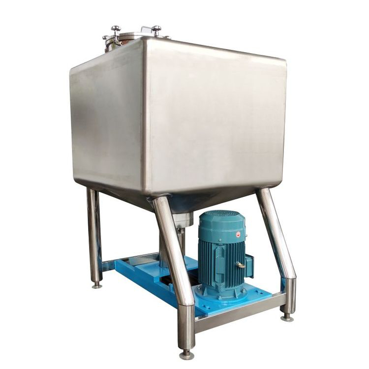 Square stainless steel emulsification tank