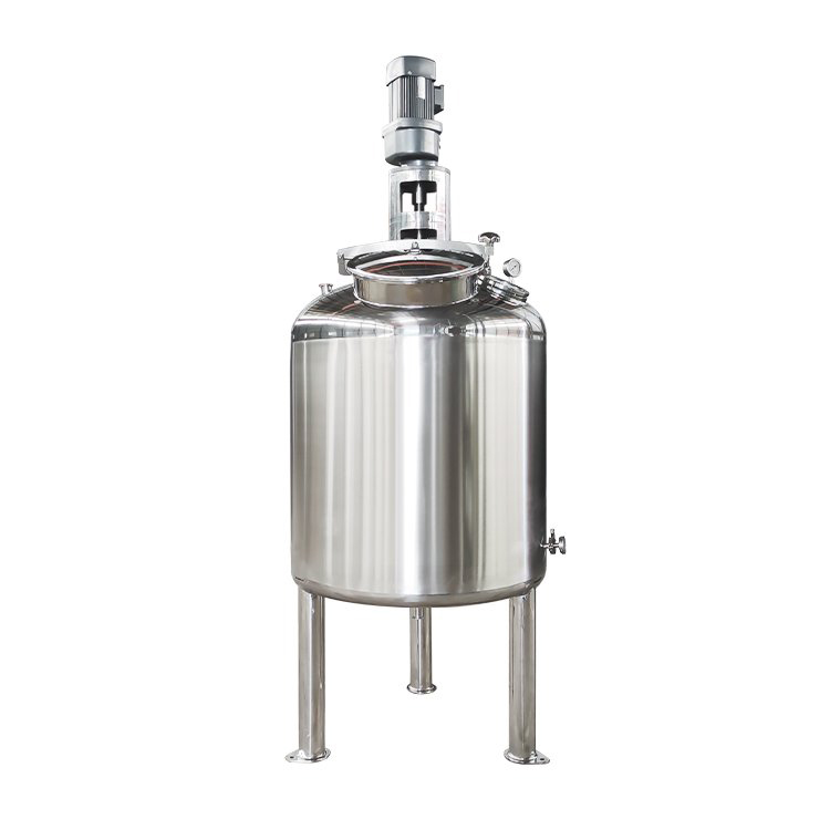 Stainless steel single-layer emulsification tank